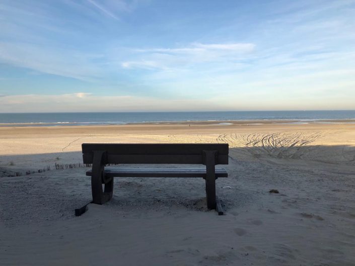 Uitzicht strand